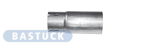 Bastuck Adapter Ø 63.5 mm Aussenseite (ungeschlitzt) zu Ø 55.5 mm