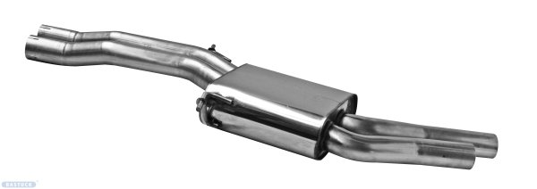 Bastuck Front silencer - 08+ Audi A4/A5/S4/S5 B8 6-Cylinder Petrol Turbo / 8-Cylinder V8