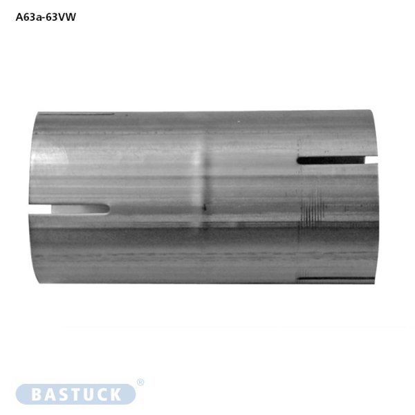 Bastuck Adapter Ø 63.5 mm Outside (unslotted) to Ø 63.5 mm