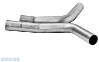 Bastuck Y-link pipe for 2 rear silencers LH+RH - 08+ Audi...