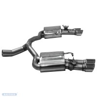 Bastuck Rear silencer with double tailpipes LH+RH 2x...