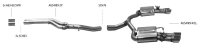 Bastuck Rear silencer with double tailpipe LH+RH 2x...