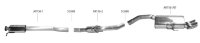 Bastuck Front silencer - Alfa Romeo 156/GT