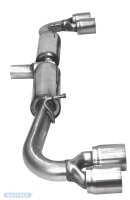Bastuck Rear silencer with double tailpipe LH + RH 2 x...