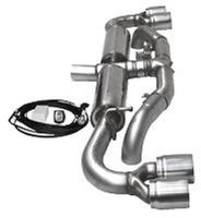 Bastuck Rear silencer with double tailpipe LH + RH 2 x...