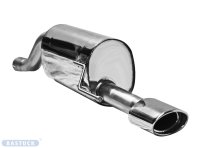 Bastuck Rear silencer with single tailpipe oval 120 x 80 mm - Alfa Romeo Mito / Fiat Grande Punto EVO