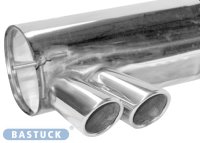 Bastuck Rear silencer with double tailpipe 2 x Ø...