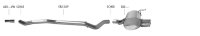 Bastuck Endschalldämpfer mit Doppel-Endrohr 2 x Ø 85 mm (im RACE-Look) - 04+ BMW 1er Serie E82 118d/120d/123d
