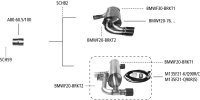 Bastuck Rear silencer with double tailpipe 2x Ø 76 mm - BMW 1 Series F20/F21 1.5T/1.6T/2.0T (+LCI)/Diesel