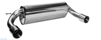 Bastuck Rear silencer with single tailpipe Ø 90 mm...