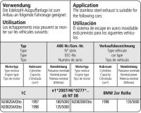 Bastuck High performance catalyst (with ECE approval) - BMW 1 Series F20/F21 2.0T / BMW 2 Series F22/F23 2.0T / BMW 3 Series F30/F31 2.0T / BMW 4 Series F32/F33/F36 2.0T (w/o Facelift)