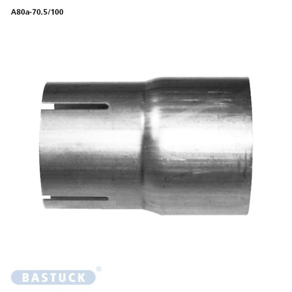 Bastuck Adapter Ø 80.5 mm Innenseite (geschlitzt) zu Ø 70.5 mm (geschlitzt)