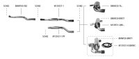 Bastuck Link pipe - 16+ BMW 1 Series F20/F21 Facelift 2.0T LCI / 16+ BMW 2 Series F22/F23 Facelift 220i/230i 2.0T LCI / 15+ BMW 3 Series F30/F31 2.0T / 15+ BMW 4 Series F32/F33/F36 2.0T