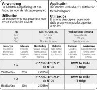 Bastuck Ersatzrohr für Vorschalldämpfer - BMW 1er Serie F20/F21 Facelift 2.0T/3.0T LCI/M140i / 16+ BMW 2er Serie F22/F23 Facelift 220i/230i/M240i 2.0T/3.0T LCI (Modelle mit Partikelfilter / ohne F23 Cabrio)