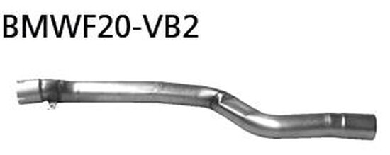 Bastuck Front link pipe - 16+ BMW 1 Series F20/F21 Facelift 3.0T (M140i) LCI / 16+ BMW 2 Series F22/F23 Facelift 3.0T (M240i) LCI / 15+ BMW 3 Series F30/F31 3.0T / 15+ BMW 4 Series F32/F33/F36 3.0T