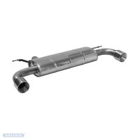 Bastuck Rear silencer with simple tailpipe 1x...