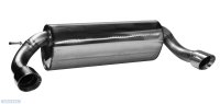 Bastuck Rear silencer with single tailpipe cut 30°, 1...