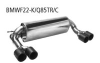 Bastuck Rear silencer with double tailpipe 2 x Ø...