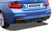 Bastuck Heckschürzeneinsatz, mit Ausschnitt für 2 x Doppel-Endrohr - BMW 2er Serie F22/F23 1.5T/2.0T/3.0T (+LCI/M235i/M240i/Diesel) (Modelle mit M-Paket)