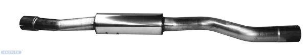 Bastuck Front silencer - BMW 2 Series F22/F23 Facelift 220i/230i/M235i/M240i 2.0T/3.0T (+LCI)