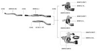 Bastuck Vorschalldämpfer - BMW 2er Serie F22/F23 Facelift 220i/230i/M235i/M240i 2.0T/3.0T (+LCI)