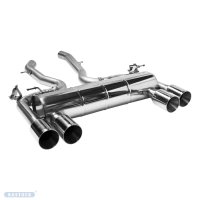 Bastuck Rear silencer LH+RH with double tailpipe 2x...