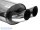 Bastuck Rear silencer with double tailpipes DTM 2 x Ø 76 mm - BMW 3 Series E36 316i/318i