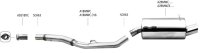 Bastuck Front silencer - BMW 3 Series E36 318ti/323ti...