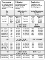 Bastuck Tube replacing front silencer - BMW 3 Series E46 316i/318i 4-Cylinder Saloon/Estate/Coupé/Cabrio