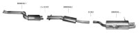 Bastuck Front silencer - 98-00 BMW 3 Series E46 320i/323i/328i 6-Cylinder Saloon/Estate/Coupé/Cabrio