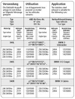 Bastuck Vorschalldämpfer - 98-00 BMW 3er Serie E46 320i/323i/328i 6-Zylinder Limousine/Kombi/Coupé/Cabrio