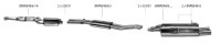 Bastuck Front silencer - BMW 3 Series E46 330d (150 KW)...