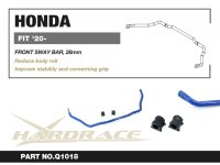 Hardrace Front Sway Bar 28 mm - 20+ Honda Jazz / Fit