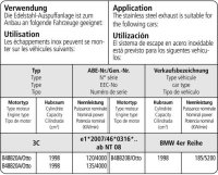 Bastuck Vorschalldämpfer - BMW 3er Serie F30 1.6T/2.0T/3.0T/Diesel / BMW 4er Serie F32 2.0T/3.0T/Diesel