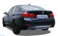 Bastuck Endschalldämpfer mit Doppel-Endrohr 20° schräg mit Lippe 2x Ø 76 mm - BMW 3er Serie F30/F31 1.6T/2.0T/Diesel / BMW 4er Serie F32/F33/F36 2.0T/Diesel