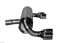 Bastuck Rear silencer with double tailpipe 2 x Ø...