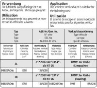 Bastuck Welding adapter between pre silencer and particle filter - 15+ BMW 3 Series F30/F31 2.0T / 15+ BMW 4 Series F32/F33/F36 2.0T