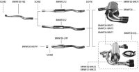 Bastuck Tube replacing front silencer - 15+ BMW 3 Series...