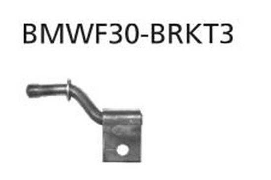 Bastuck Zusatzhalter für Verbindungsrohr vorne - BMW 3er Serie F30/F31 / BMW 4er Serie F32/F33/F36 4-Zylinder Diesel (ohne Facelift)