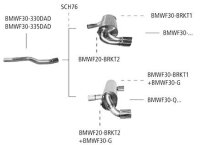 Bastuck Link pipe to mount the rear silencers on their...