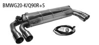 Bastuck Rear silencer with double tailpipe 2x...