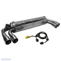 Bastuck Rear silencer with double tailpipe 2x Ø 90...