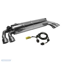 Bastuck Rear silencer with double tailpipe 2x Ø 90...