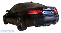 Bastuck Endschalldämpfer mit Doppel-Endrohr 2 x Ø 85 mm LH + RH (im RACE-Look) - BMW 3er Serie E90 M3