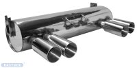 Bastuck Rear silencer with double tailpipes 2 x Ø...