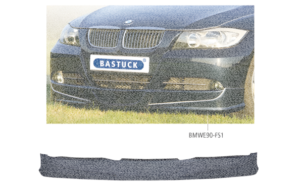Bastuck Frontspoilerlippe, lackierfähig - BMW 3er Serie  E90/E91