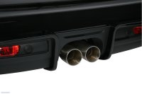 Bastuck Rear silencer with double tailpipe 2 x Ø 85 mm central exit - Mini Cooper S F56 (+JCW / SD)