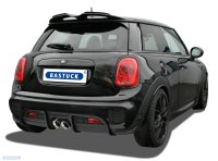 Bastuck Rear silencer with double tailpipe 2 x Ø 90 mm cut 30° central exit - Mini Cooper S F56 (+JCW / SD)