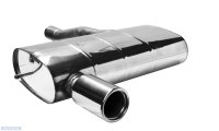 Bastuck Rear silencer with single tailpipe 1 x Ø...