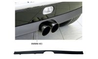 Bastuck Rear valance insert with central cut-out for double tailpipe central exit, can be painted body colour and avoids having to cut the original rear valance - 01-04 Mini R50 (+Diesel)